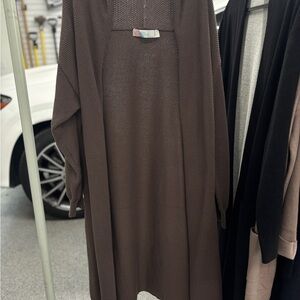 Free People Brown Cardigan